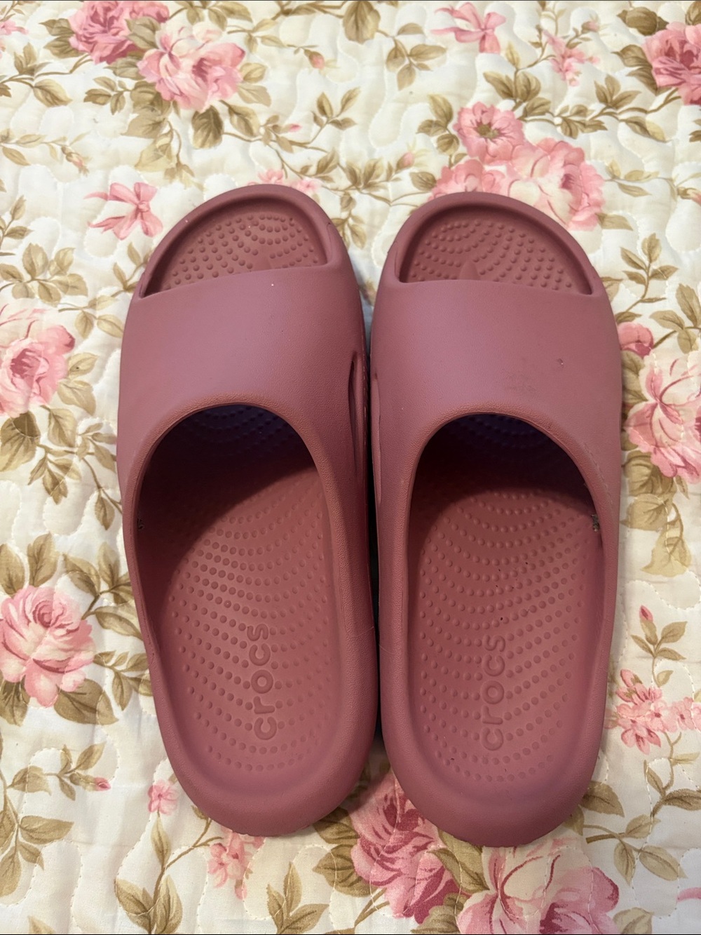 CROCS Slide in Mauve Pink